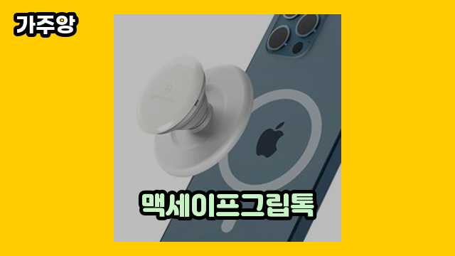 맥세이프그립톡 가격대 12,150원 ~ 17,500원 추천 TOP 5