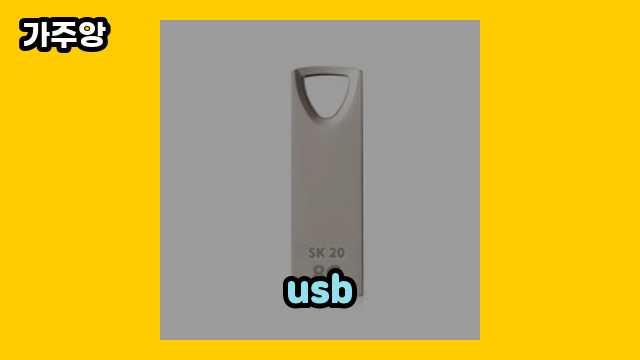  usb 외 정보 비교 정리